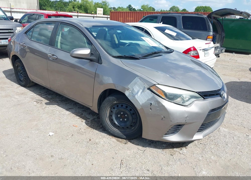 2016 TOYOTA COROLLA LE VIN: 5YFBURHEXGP411620