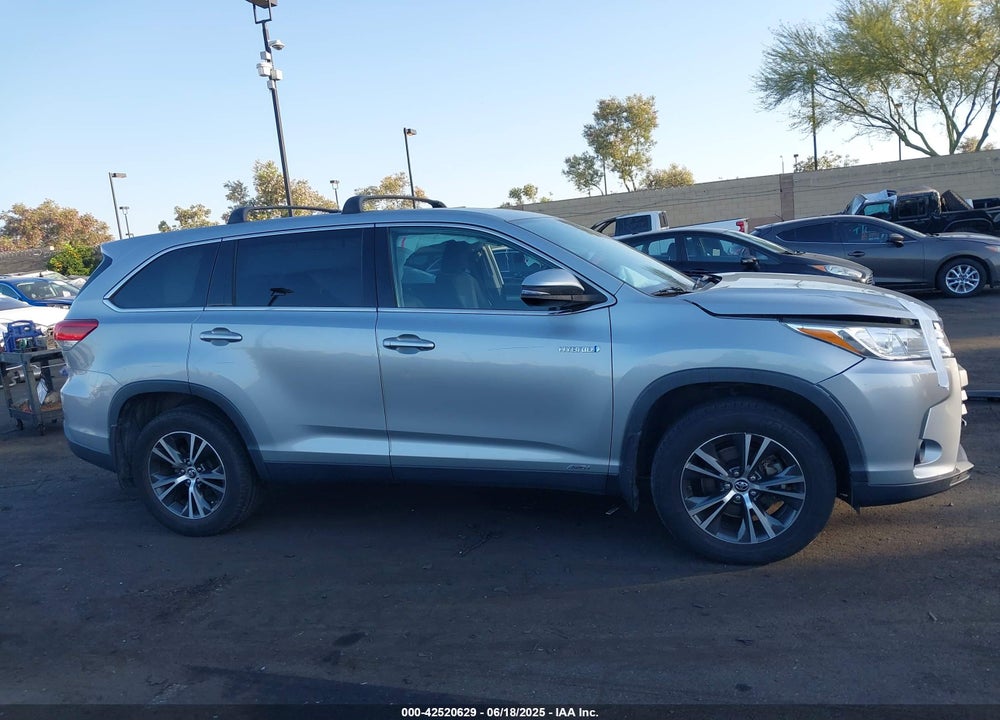 2019 TOYOTA HIGHLANDER HYBRID VIN: 5TDBGRFH9KS056038