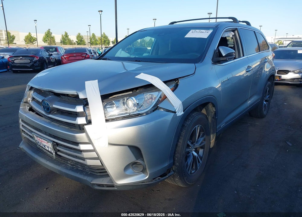 2019 TOYOTA HIGHLANDER HYBRID VIN: 5TDBGRFH9KS056038