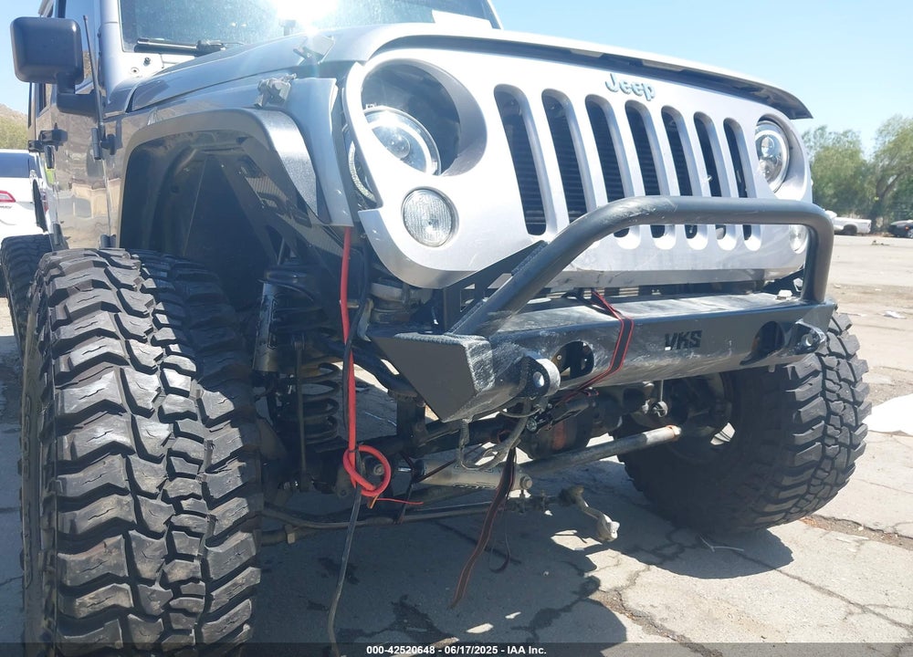 2018 JEEP WRANGLER JK UNLIMITED VIN: 1C4BJWDG4JL807265