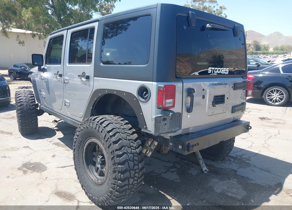2018 JEEP WRANGLER JK UNLIMITED VIN: 1C4BJWDG4JL807265