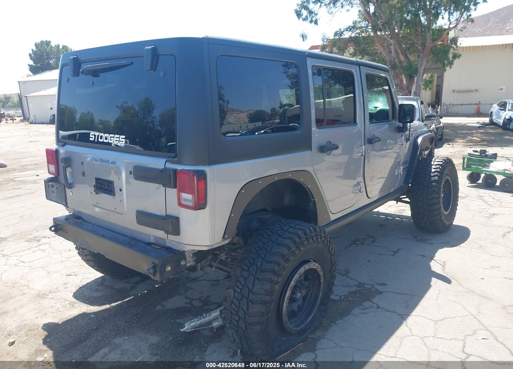 2018 JEEP WRANGLER JK UNLIMITED VIN: 1C4BJWDG4JL807265