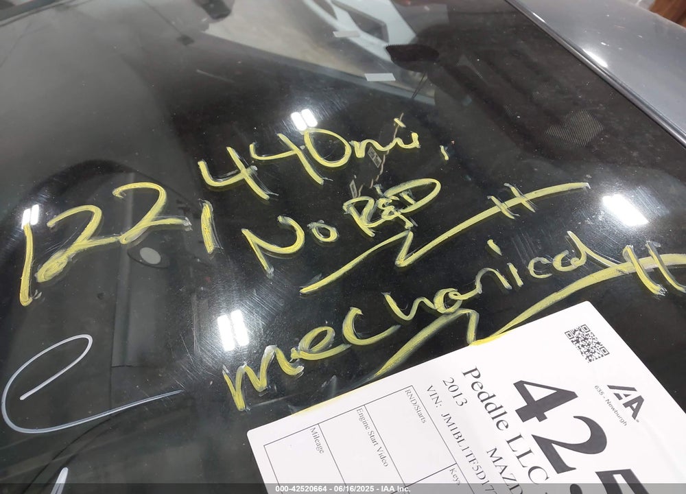 2013 MAZDA 3 I SV VIN: JM1BL1TF5D1723123