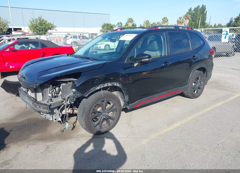 2021 SUBARU FORESTER SPORT VIN: JF2SKARCXMH414868