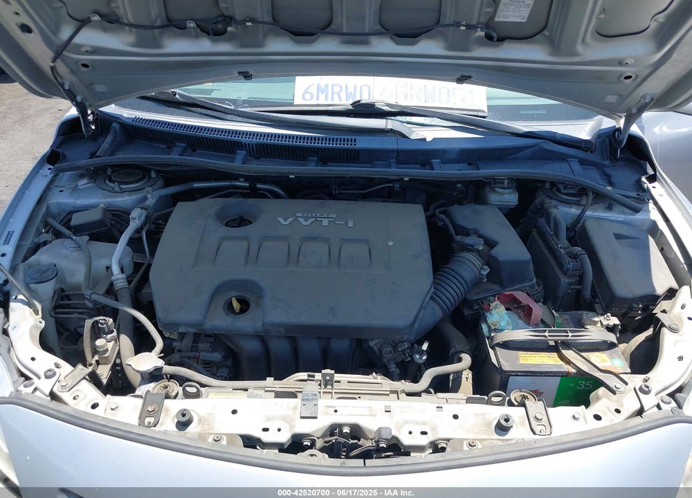 2010 TOYOTA COROLLA LE VIN: JTDBU4EE6A9109603