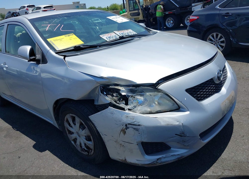 2010 TOYOTA COROLLA LE VIN: JTDBU4EE6A9109603