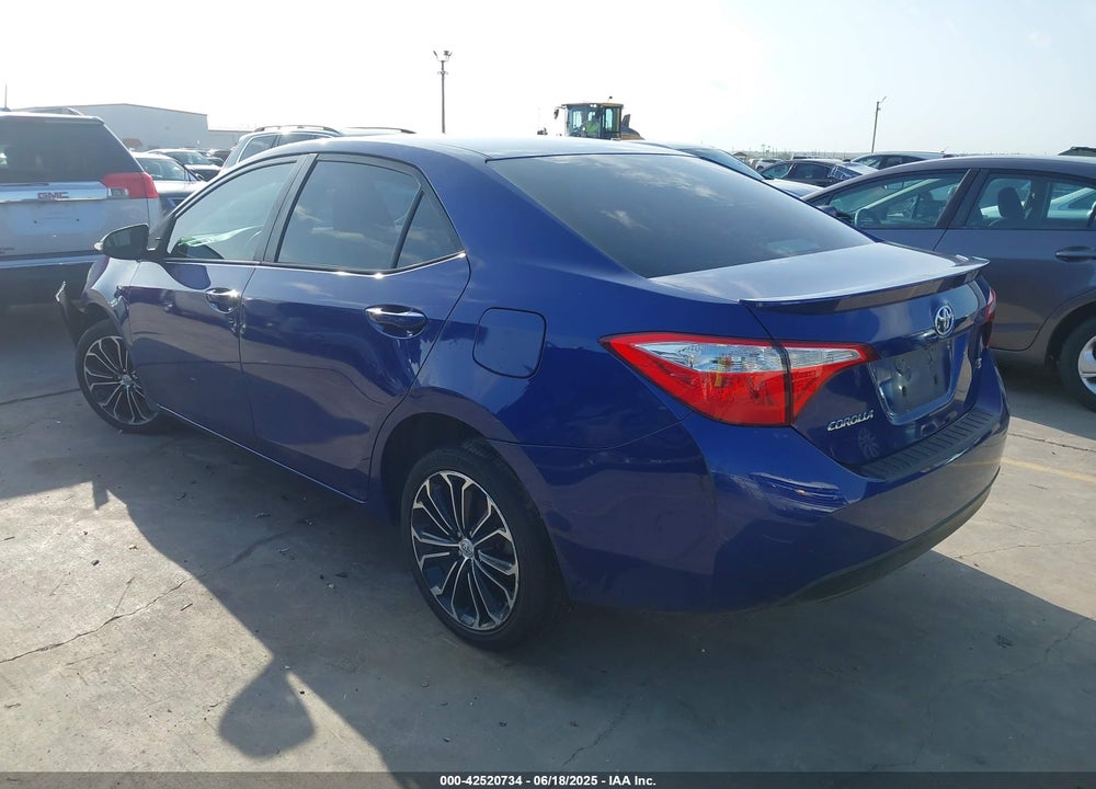 2016 TOYOTA COROLLA VIN: 5YFBURHEXGP462003
