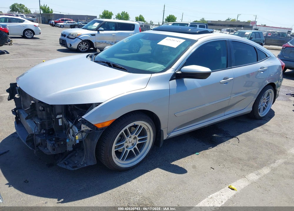 2016 HONDA CIVIC VIN: 2HGFC1F46GH640013