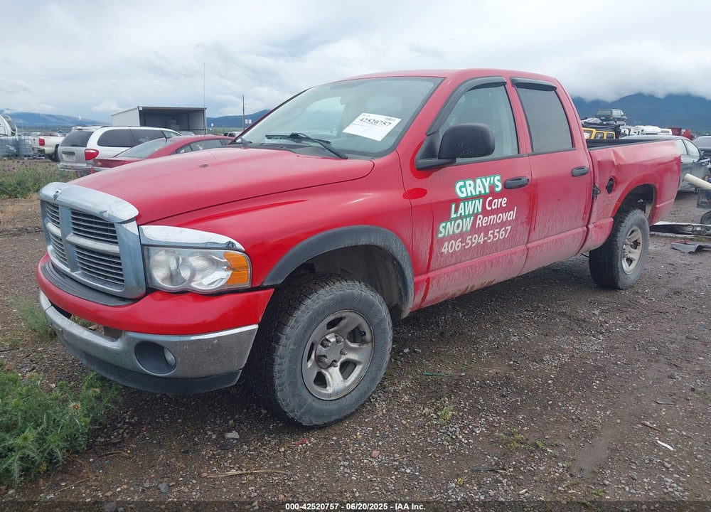 2005 DODGE RAM 1500 SLT/LARAMIE VIN: 1D7HU18N25S157091