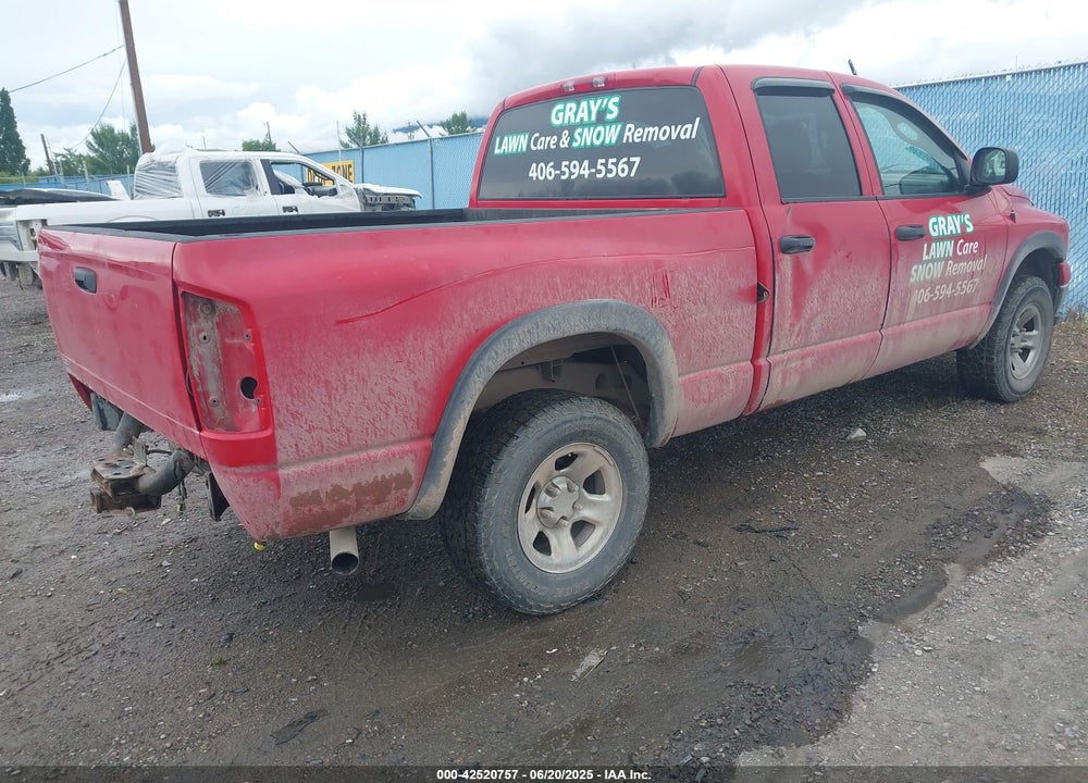 2005 DODGE RAM 1500 SLT/LARAMIE VIN: 1D7HU18N25S157091