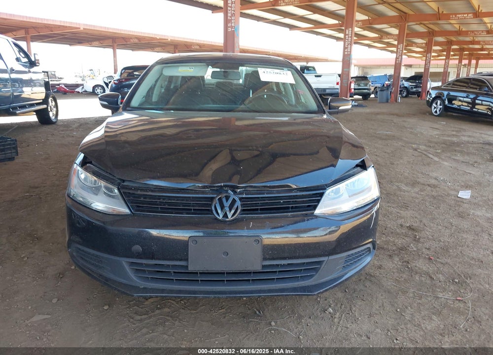 2012 VOLKSWAGEN JETTA SE W/CONVENIENCE/SUNROOF VIN: 3VWDX7AJ8CM304320
