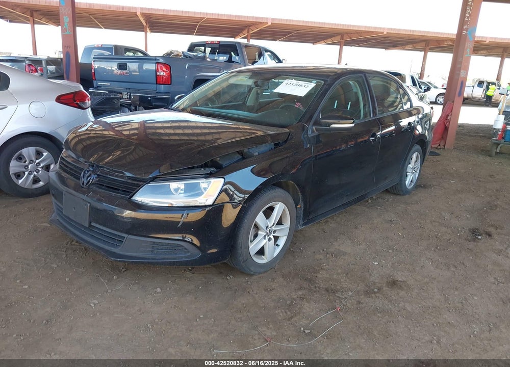 2012 VOLKSWAGEN JETTA SE W/CONVENIENCE/SUNROOF VIN: 3VWDX7AJ8CM304320