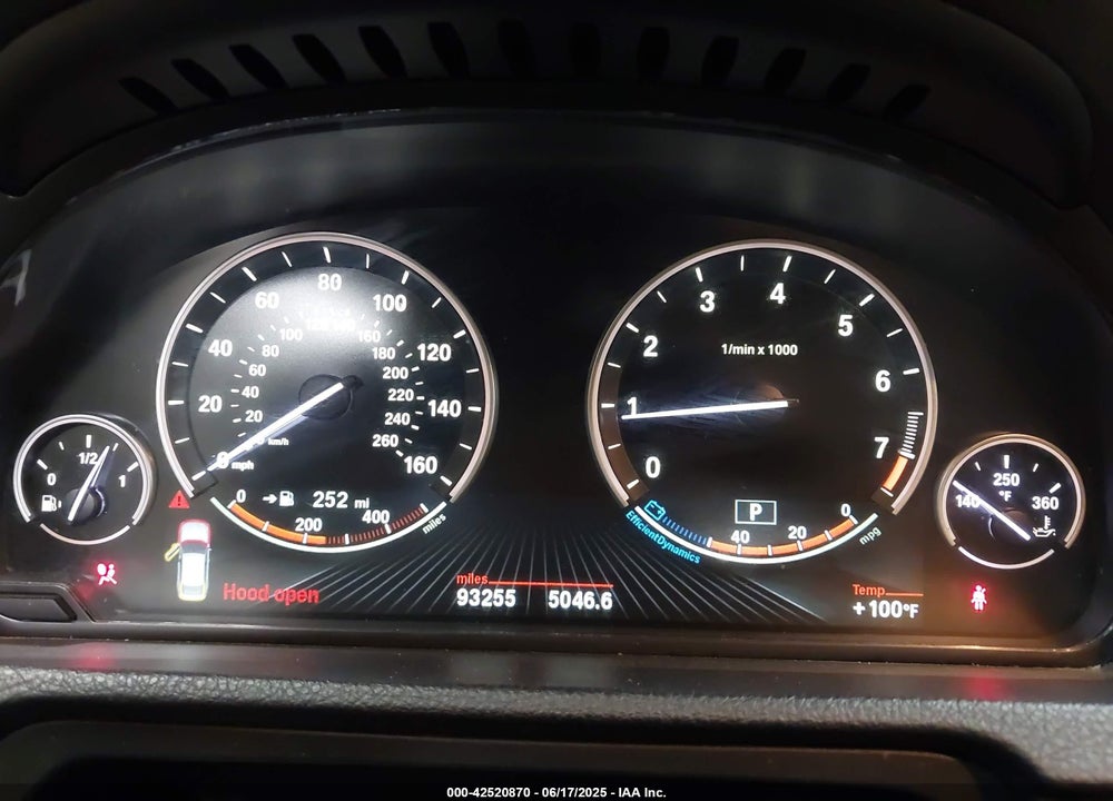 2017 BMW 535I GRAN TURISMO XDRIVE VIN: WBA5M4C3XHD187207