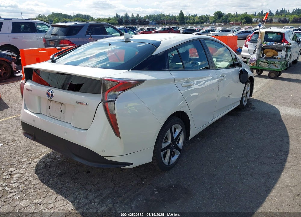 2017 TOYOTA PRIUS THREE TOURING VIN: JTDKARFU8H3051809