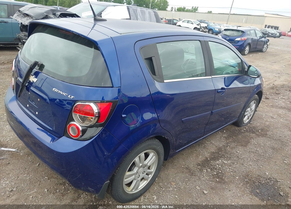 2014 CHEVROLET SONIC LT AUTO VIN: 1G1JC6SG6E4130463
