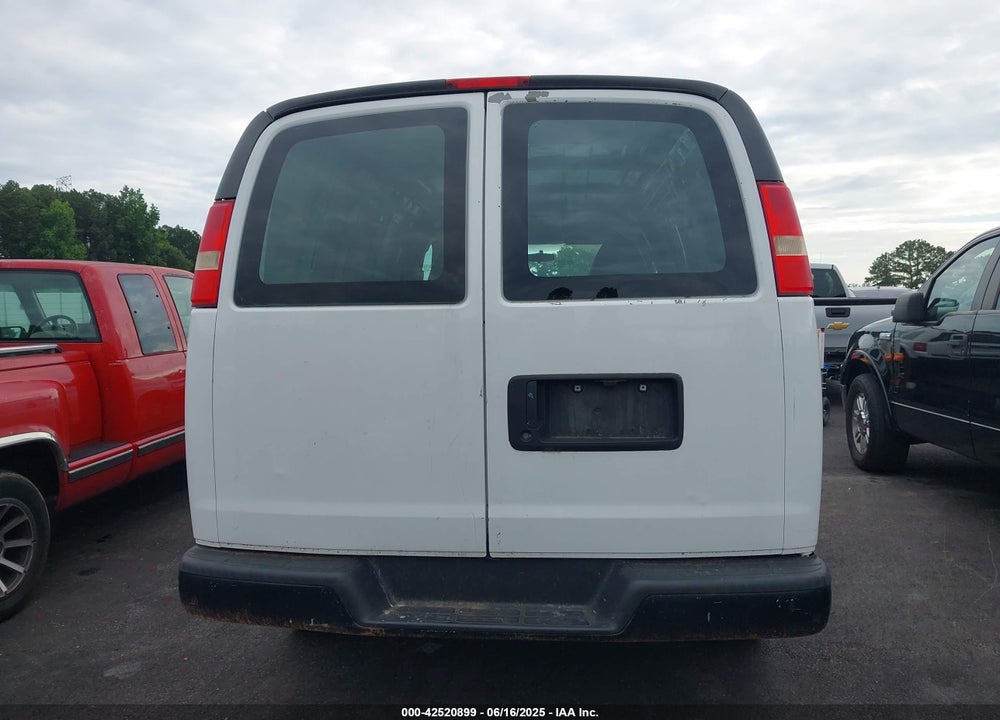 2012 CHEVROLET EXPRESS 2500 WORK VAN VIN: 1GCWGFFA5C1124188