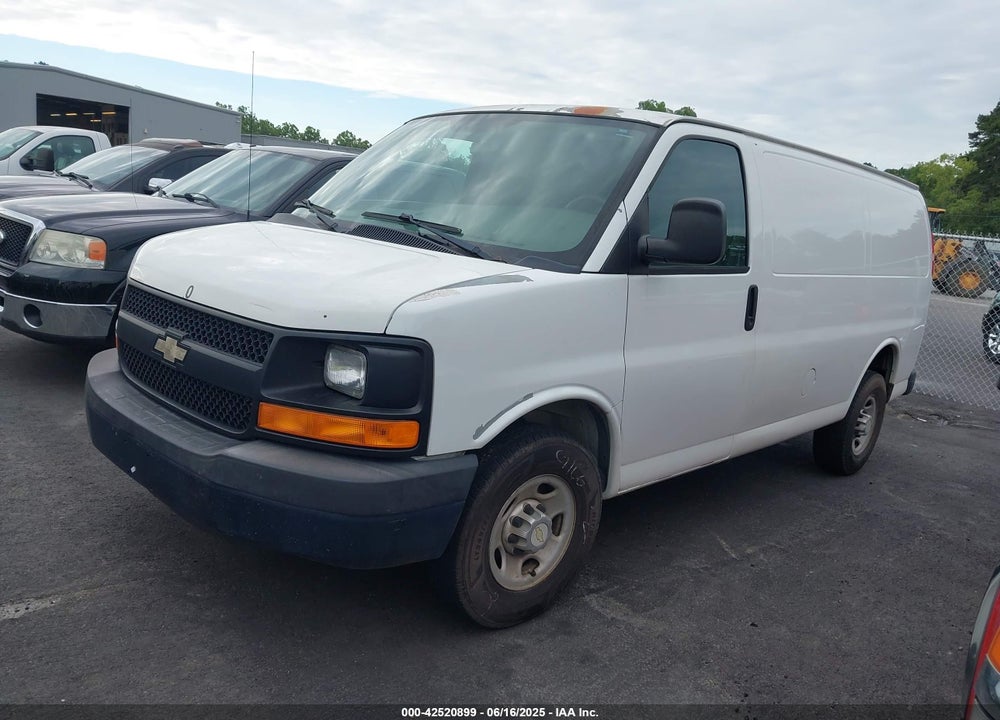 2012 CHEVROLET EXPRESS 2500 WORK VAN VIN: 1GCWGFFA5C1124188