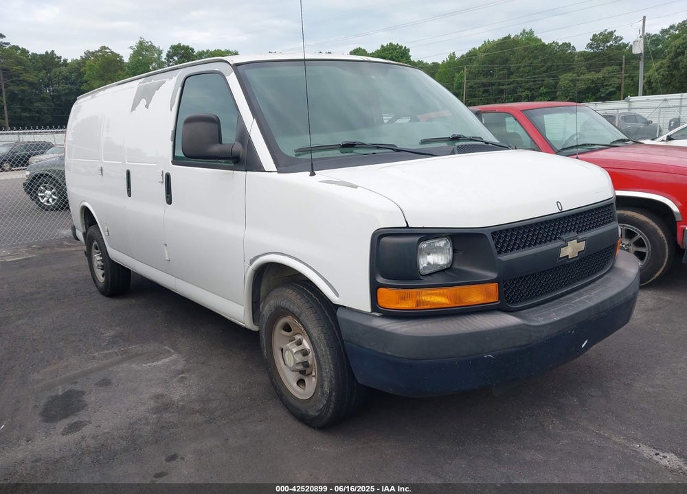 2012 CHEVROLET EXPRESS 2500 WORK VAN VIN: 1GCWGFFA5C1124188