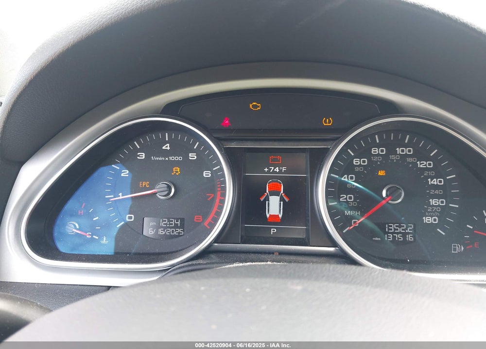 2013 AUDI Q7 3.0T PREMIUM VIN: WA1LGAFE7DD000152