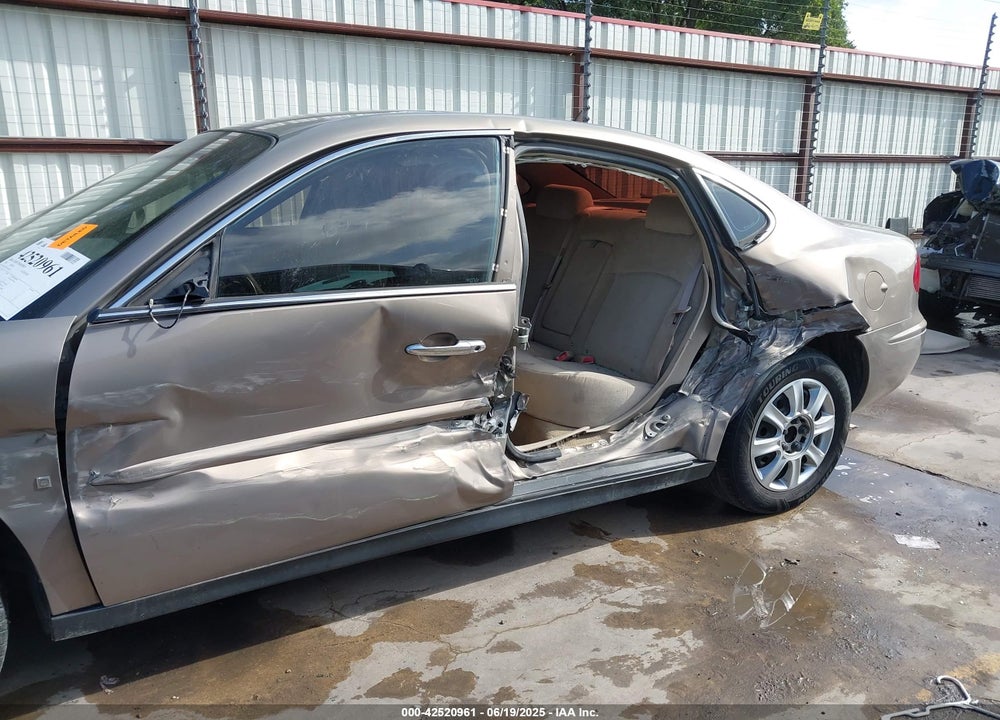 2006 BUICK LACROSSE CX VIN: 2G4WC582X61164398