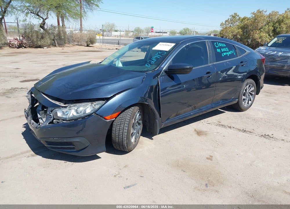 2018 HONDA CIVIC EX VIN: 19XFC2F72JE021913