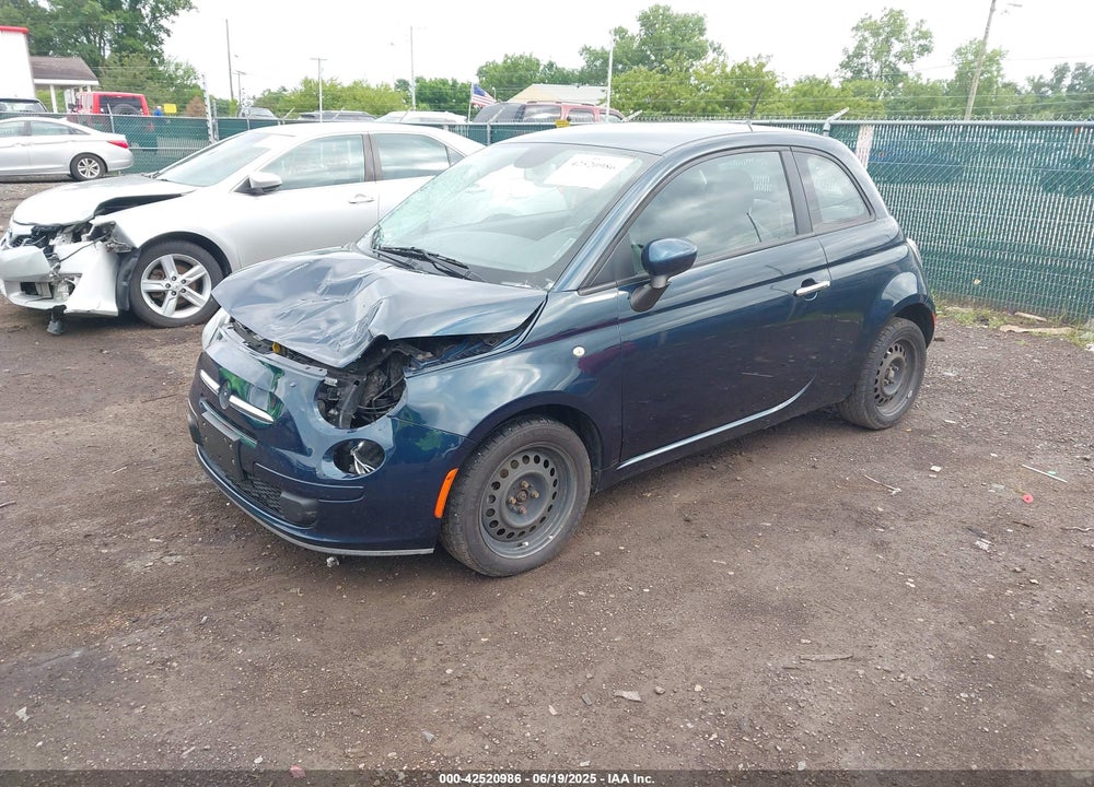 2013 FIAT 500 POP VIN: 3C3CFFAR7DT690001