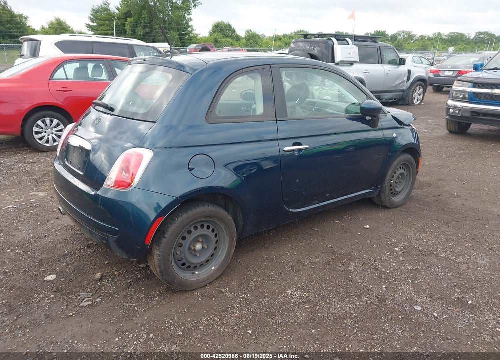 2013 FIAT 500 POP VIN: 3C3CFFAR7DT690001