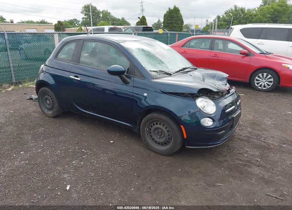 2013 FIAT 500 POP VIN: 3C3CFFAR7DT690001