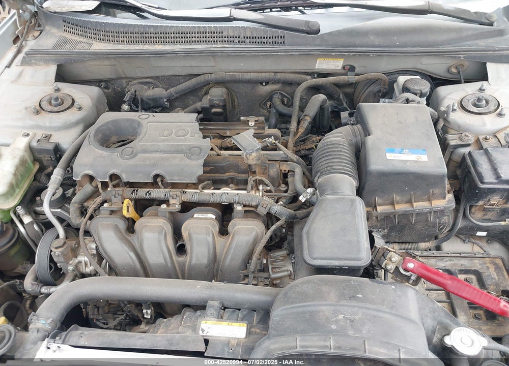 2010 HYUNDAI SONATA GLS VIN: 5NPET4ACXAH653260