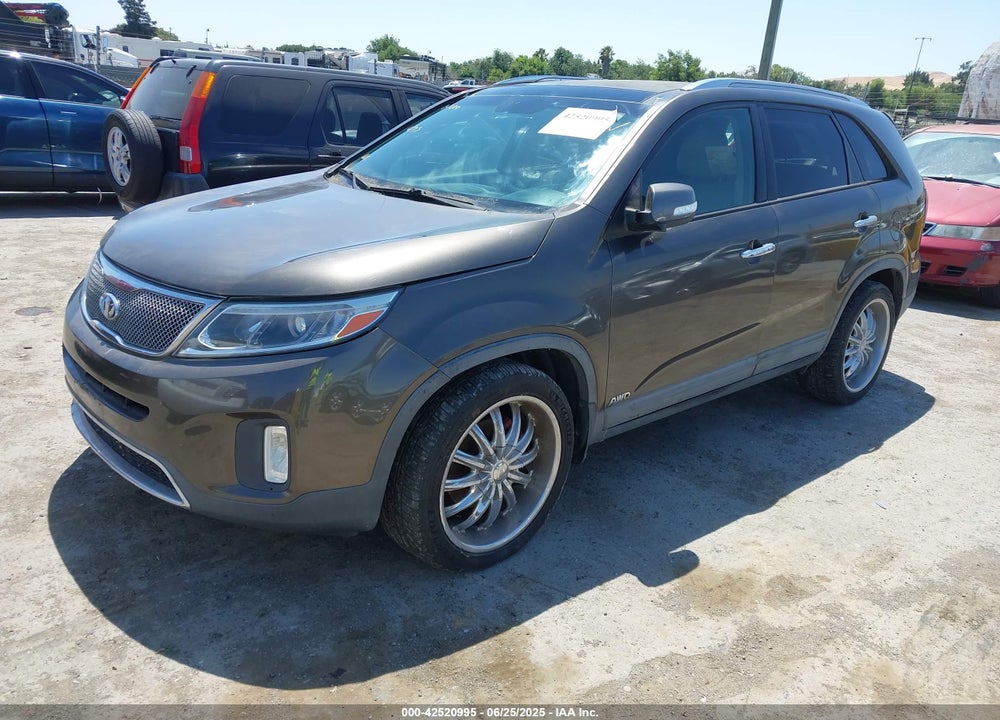2015 KIA SORENTO EX V6 VIN: 5XYKUDA70FG556683