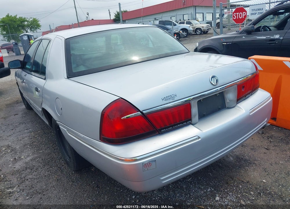 2000 MERCURY GRAND MARQUIS GS VIN: 2MEFM74WXYX688977