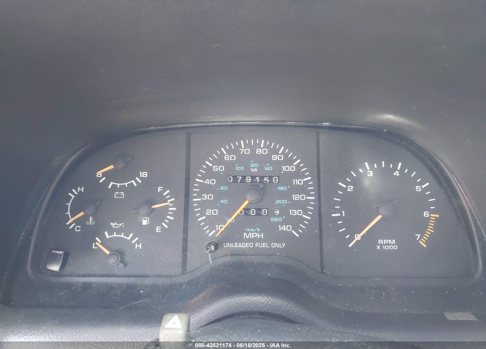 1992 CHRYSLER LEBARON VIN: 1C3XU4533NF216379