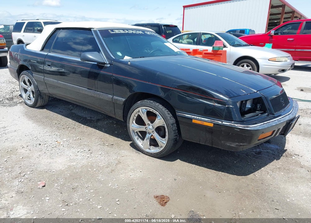 1992 CHRYSLER LEBARON VIN: 1C3XU4533NF216379