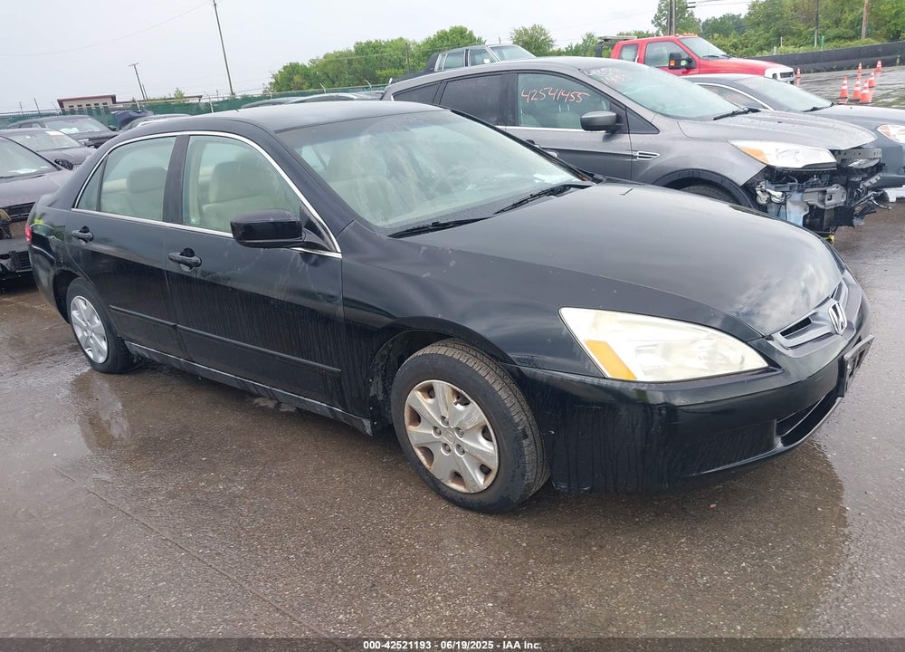 2003 HONDA ACCORD 2.4 LX VIN: 1HGCM563X3A005819