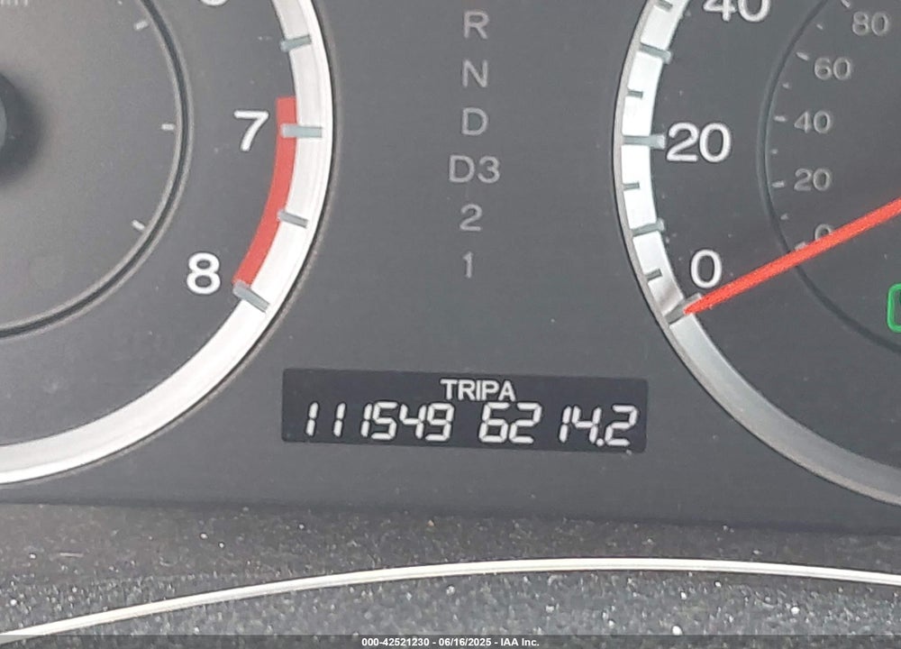2011 HONDA ACCORD VIN: 1HGCP3F89BA019619