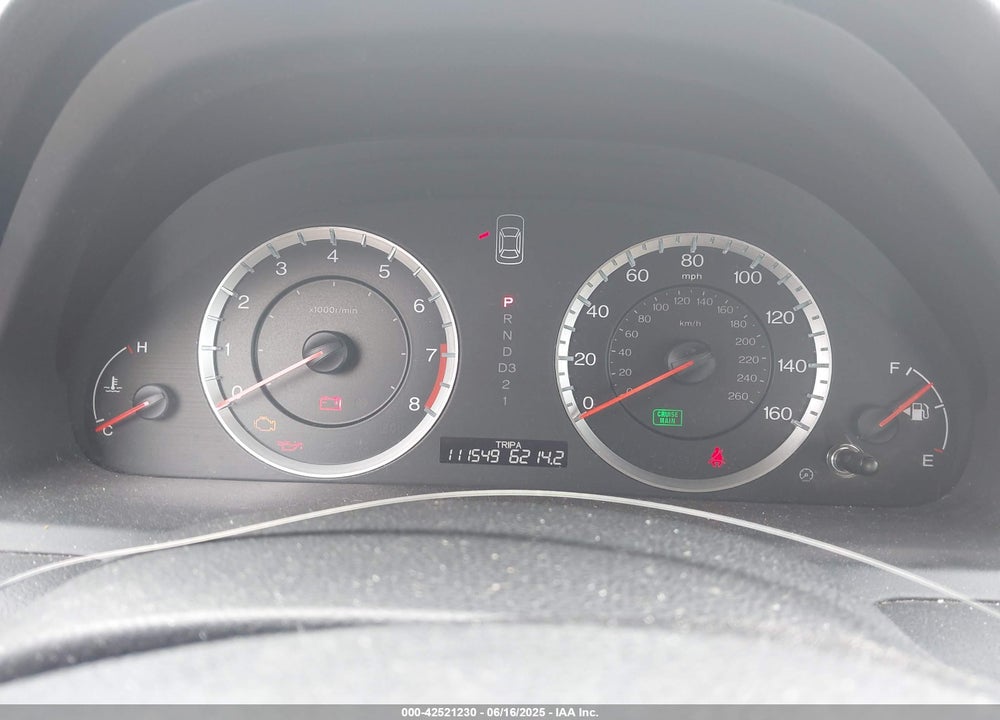 2011 HONDA ACCORD VIN: 1HGCP3F89BA019619