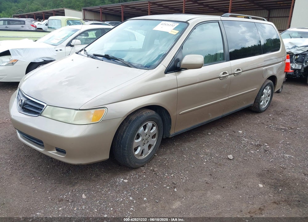 2002 HONDA ODYSSEY EX VIN: 2HKRL18672H549312