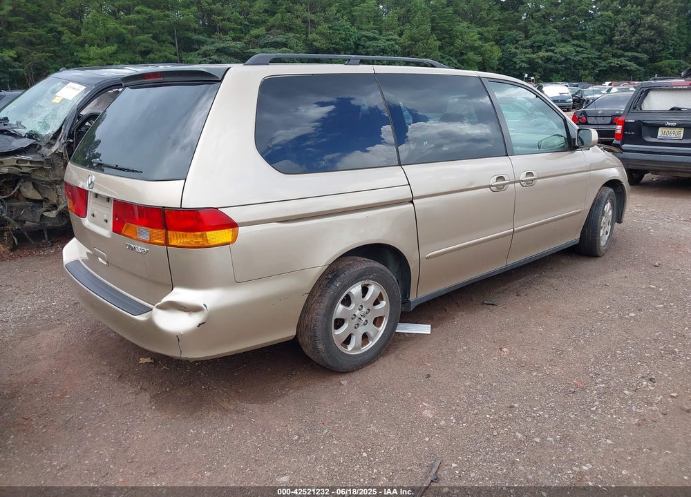2002 HONDA ODYSSEY EX VIN: 2HKRL18672H549312
