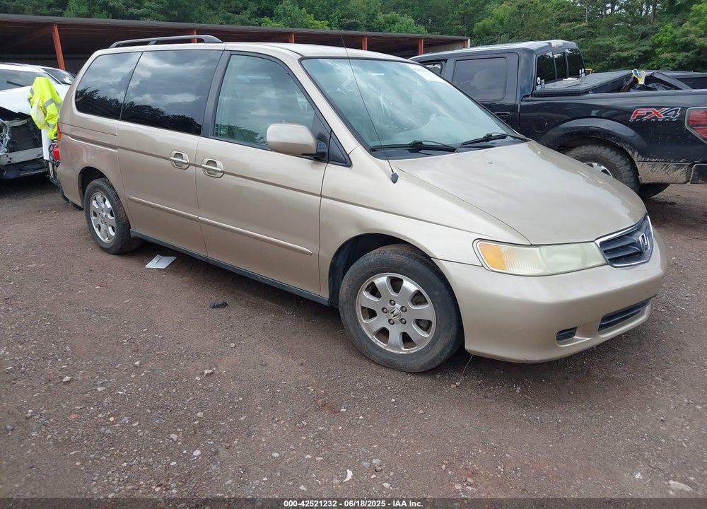 2002 HONDA ODYSSEY EX VIN: 2HKRL18672H549312