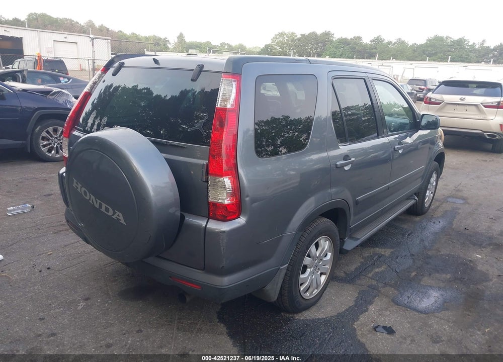 2006 HONDA CR-V SE VIN: SHSRD78976U430392