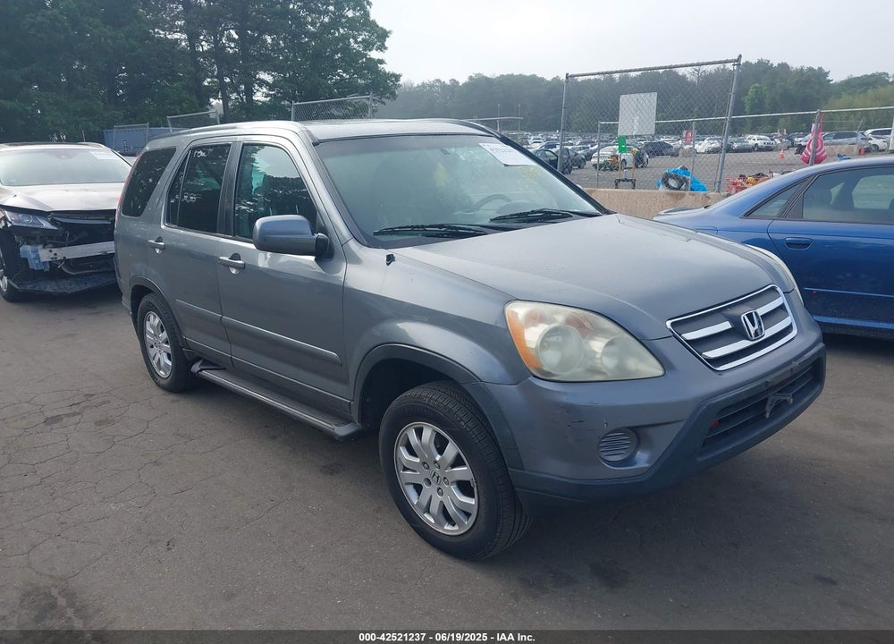 2006 HONDA CR-V SE VIN: SHSRD78976U430392
