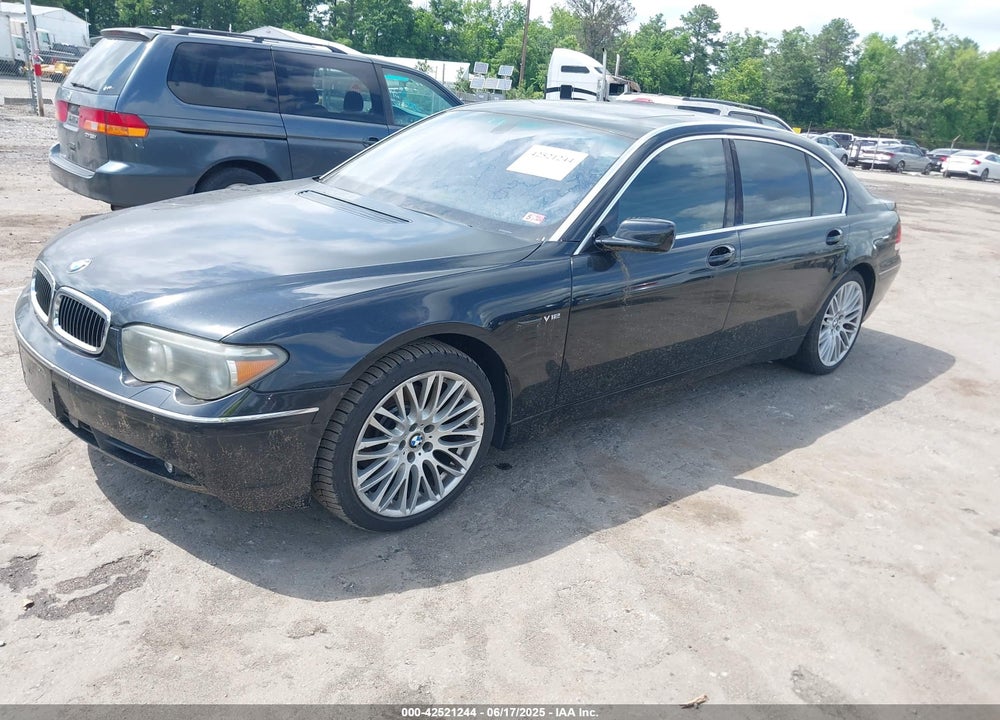2003 BMW 760LI VIN: WBAGN83463DK10660
