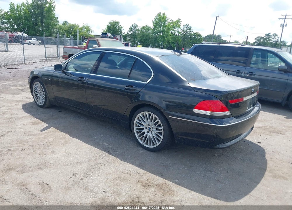 2003 BMW 760LI VIN: WBAGN83463DK10660