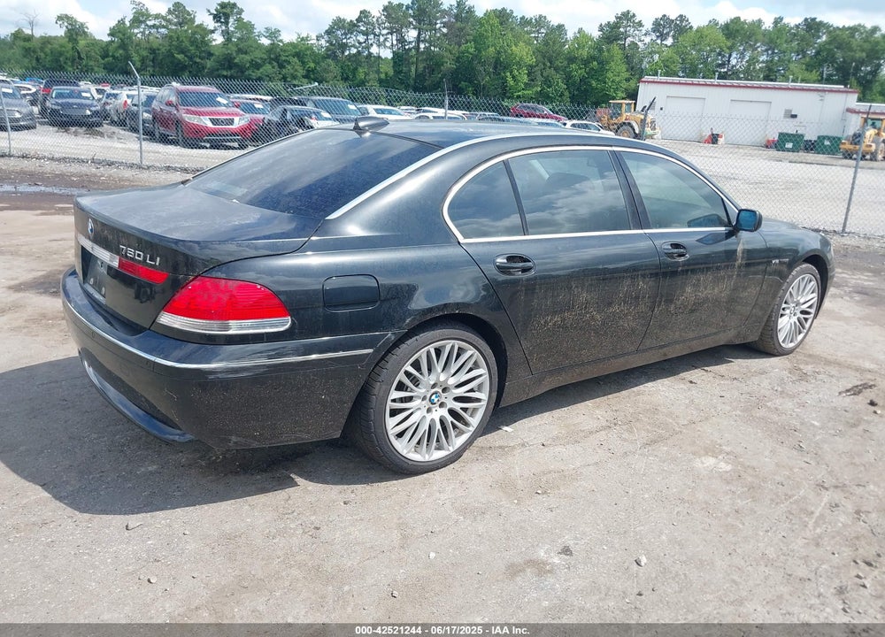 2003 BMW 760LI VIN: WBAGN83463DK10660
