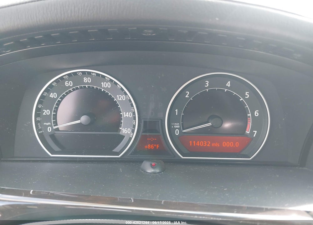 2003 BMW 760LI VIN: WBAGN83463DK10660