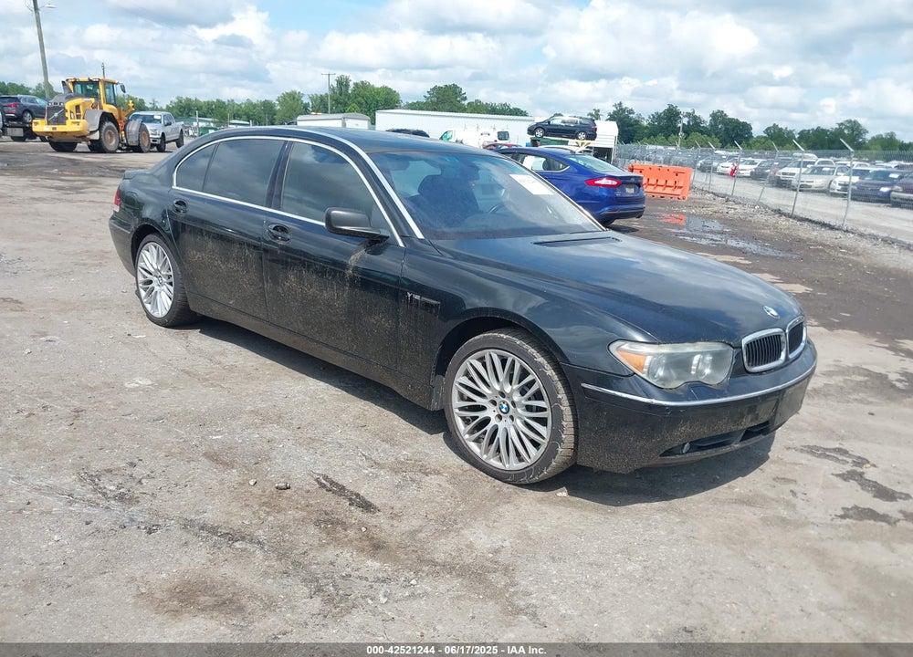 2003 BMW 760LI VIN: WBAGN83463DK10660