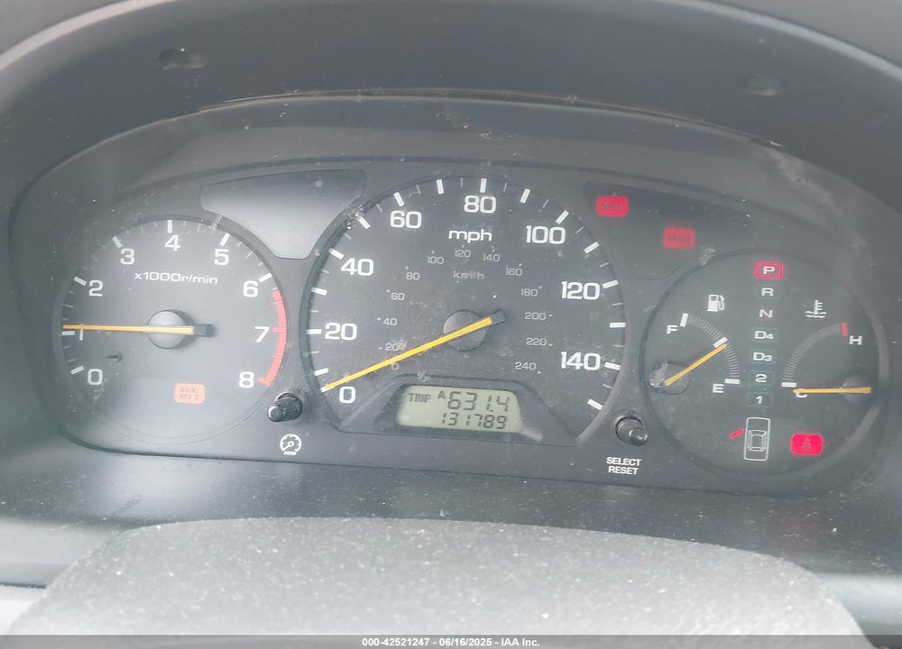 2002 HONDA ACCORD 3.0 EX VIN: 1HGCG16562A018969