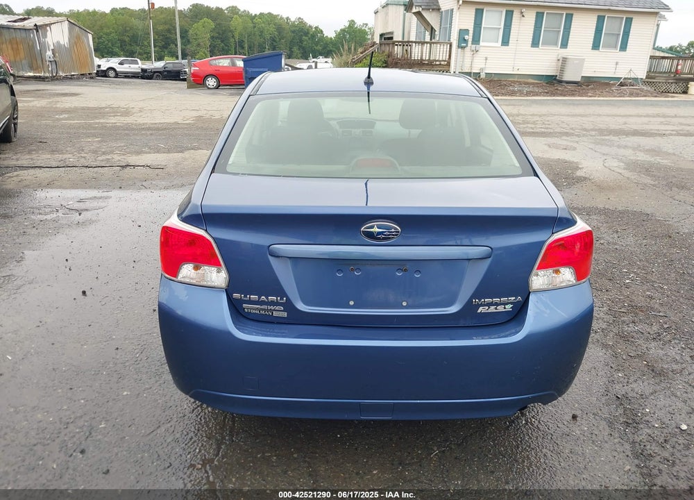 2013 SUBARU IMPREZA 2.0I VIN: JF1GJAA68DH021888