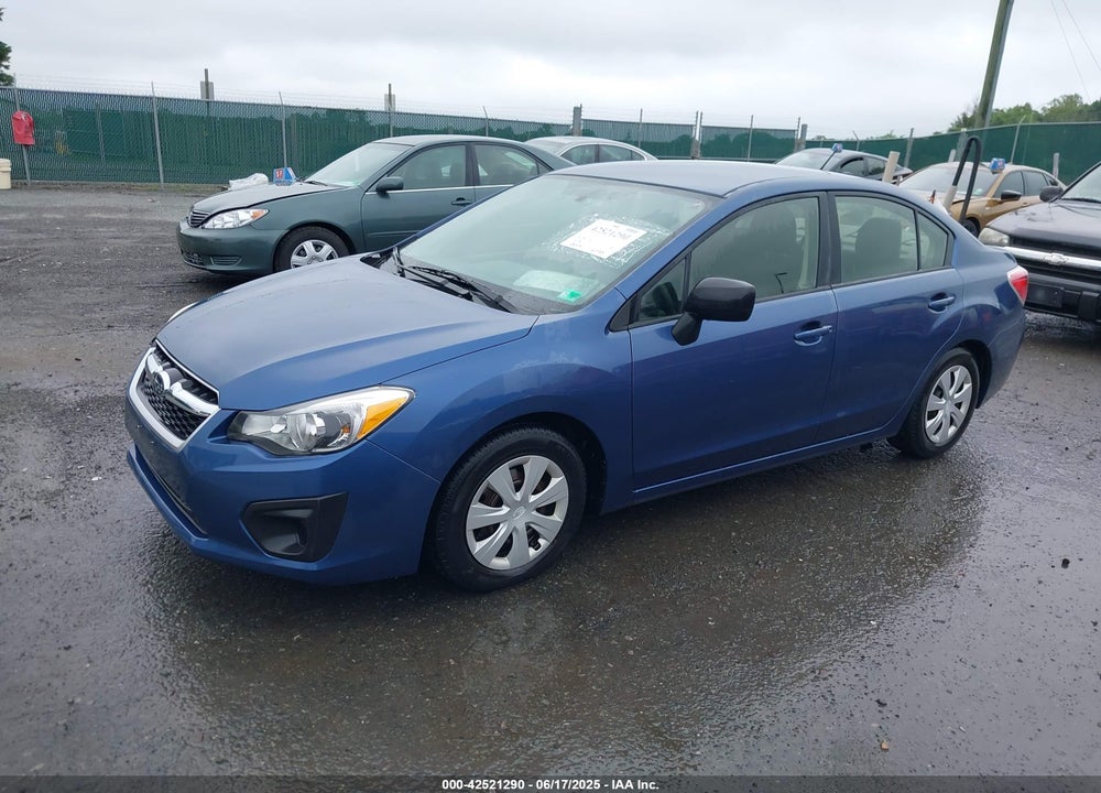 2013 SUBARU IMPREZA 2.0I VIN: JF1GJAA68DH021888