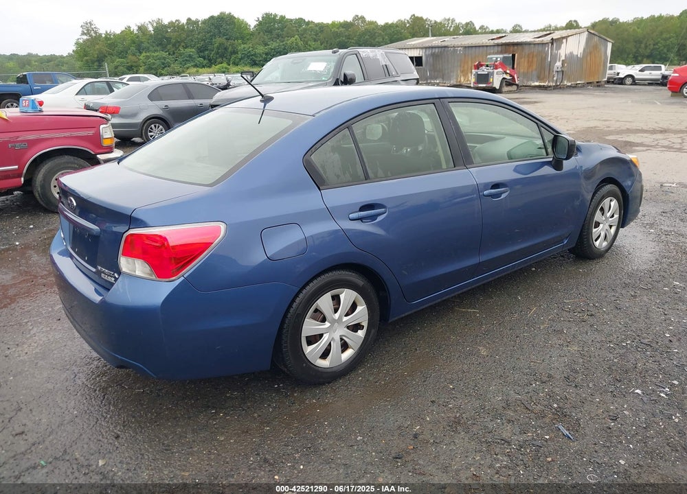 2013 SUBARU IMPREZA 2.0I VIN: JF1GJAA68DH021888